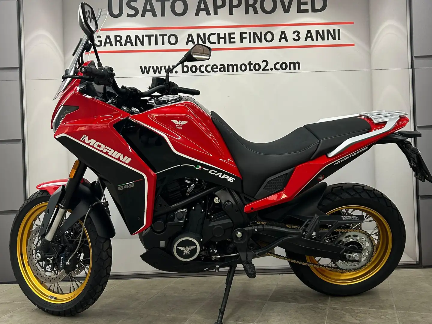Moto Morini X-Cape Gold Edition Rosso - 1