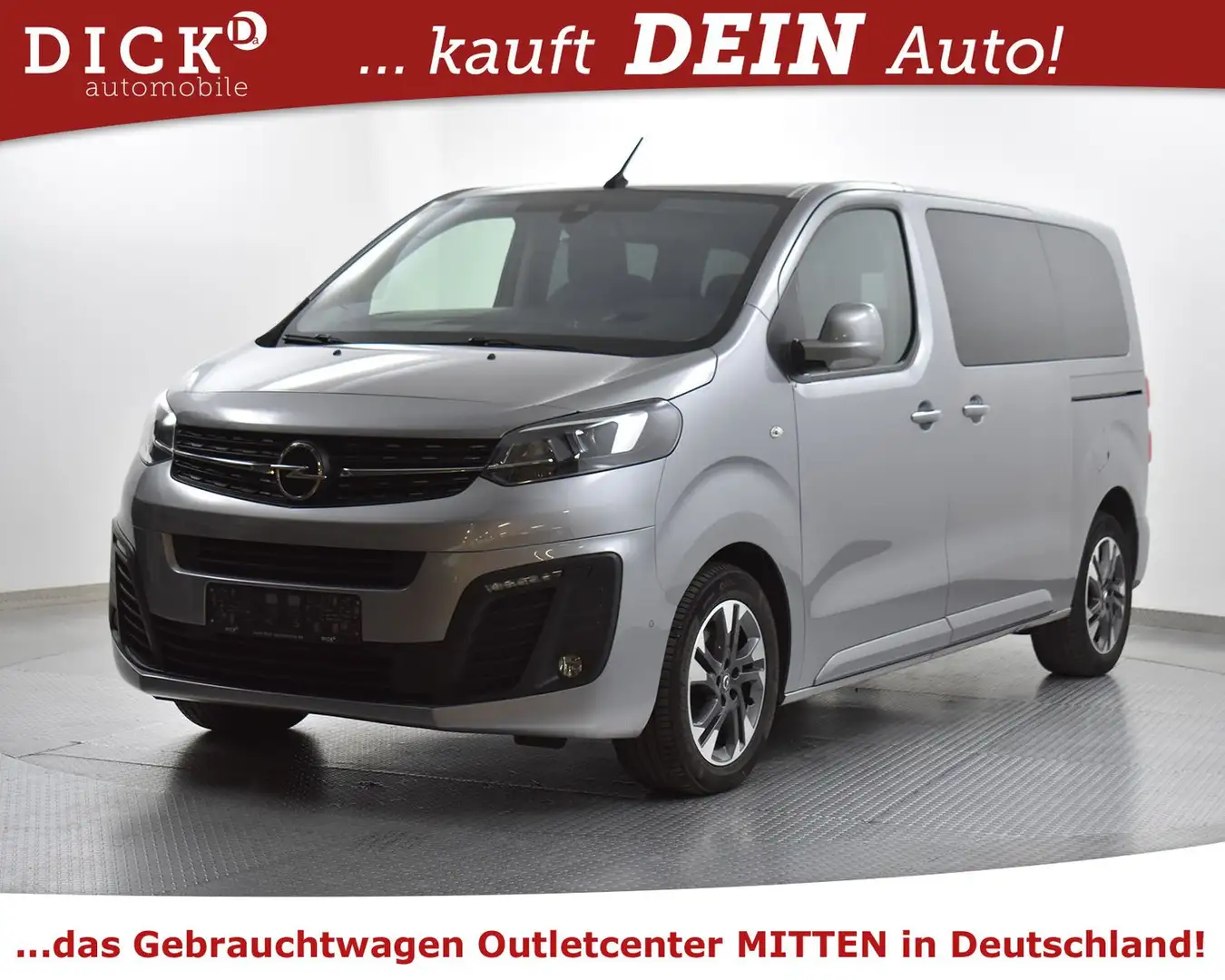 Opel Zafira Life Elegan M L2 PANO+KAM+LEDER+AHK+XEN+ Grau - 2