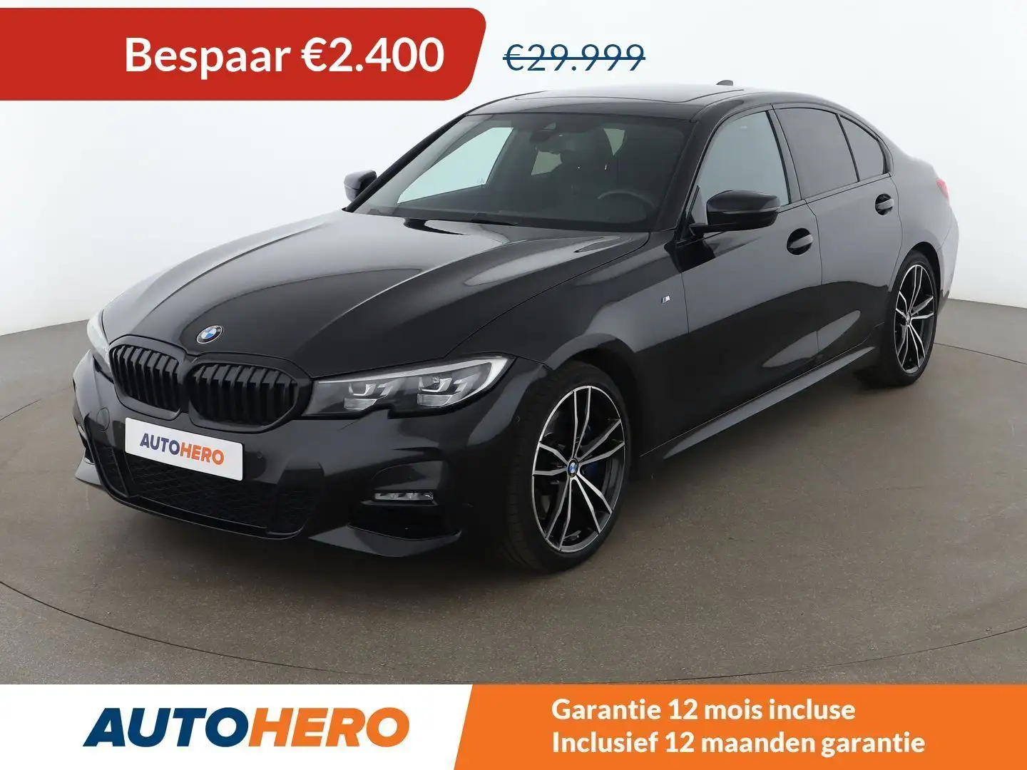 BMW 330 330i M Sport Zwart - 1