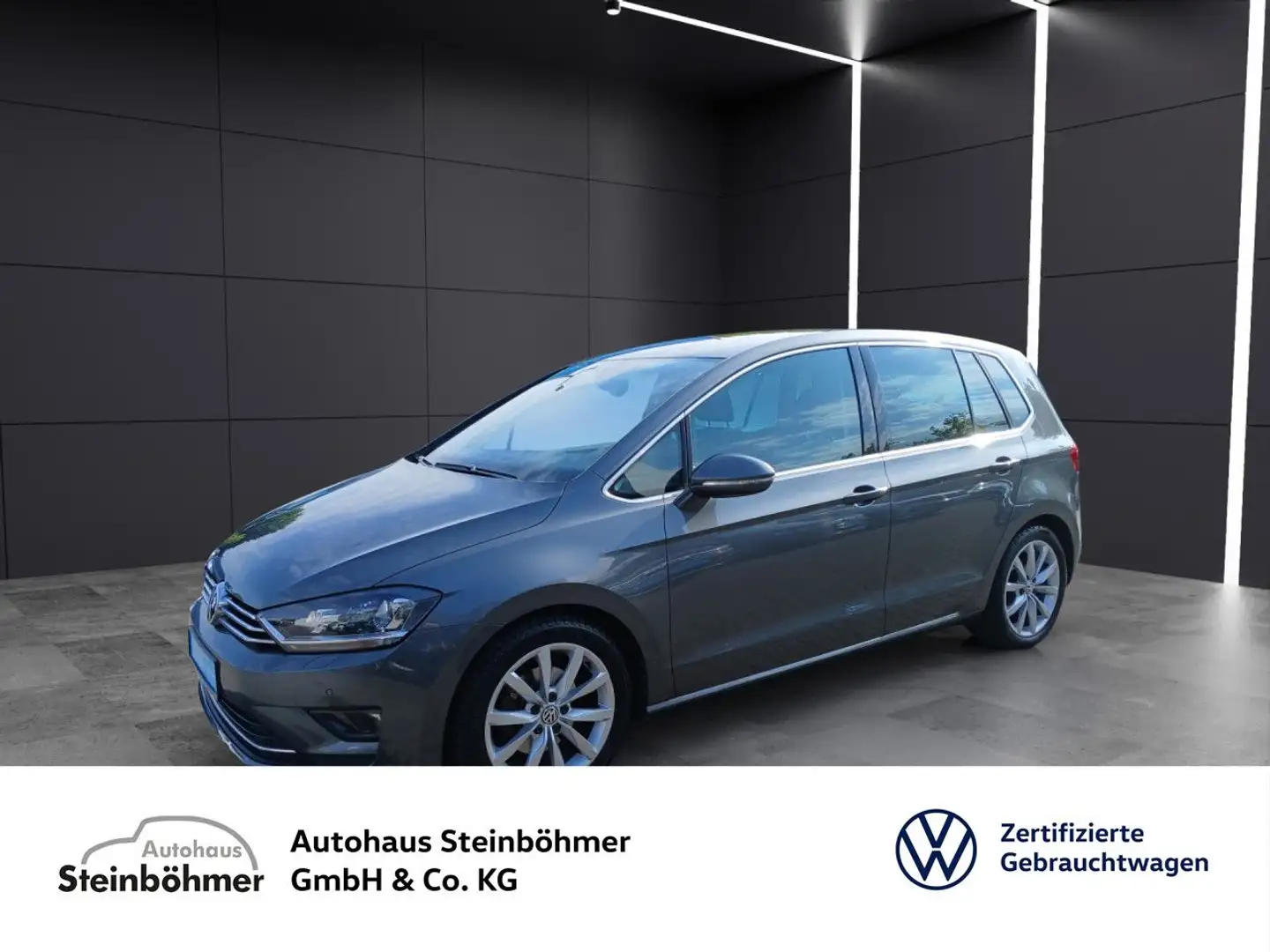 Volkswagen Golf Sportsvan Highline 1.4 TSI Navi Kamera Xenon Grey - 1