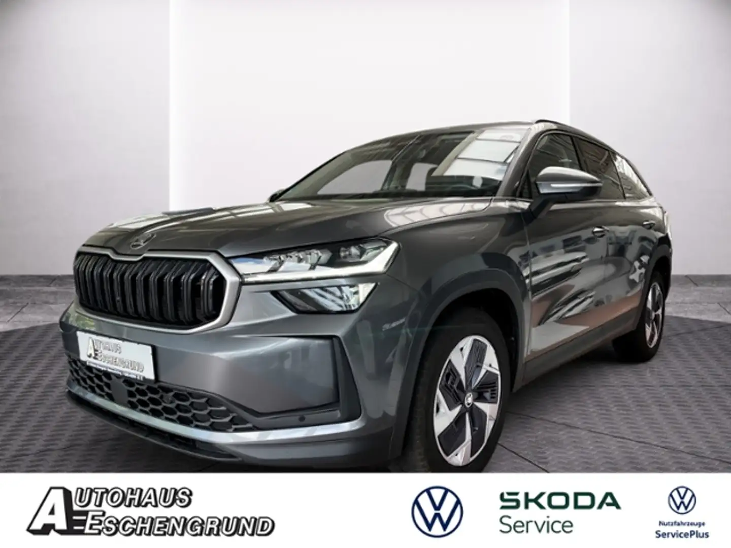Skoda Kodiaq 2.0 TDI DSG 4x4 SELECTION AHK MATRIX NAVI GJR Grau - 1
