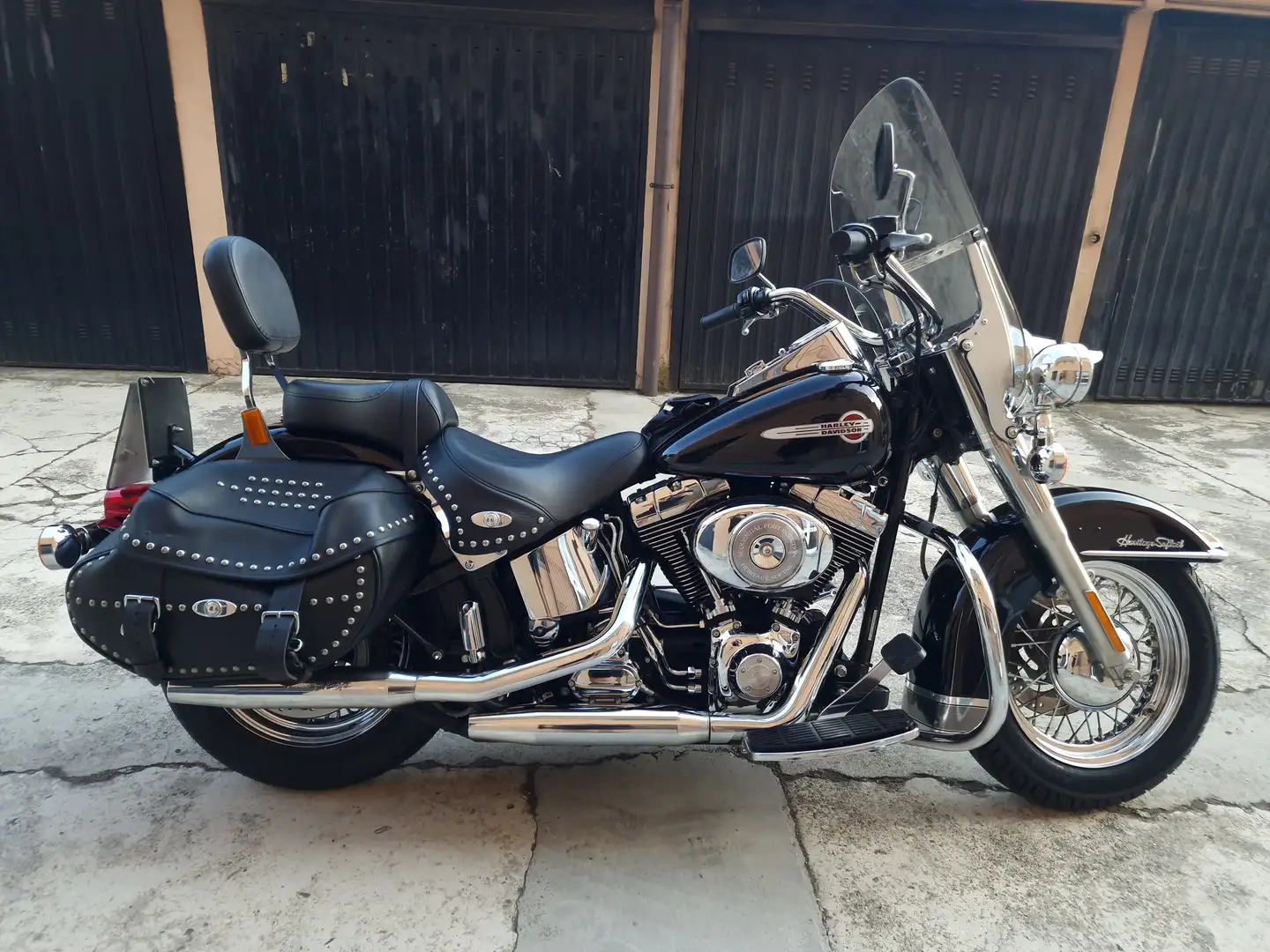 Harley-Davidson Heritage Softail 1450 Nero - 1
