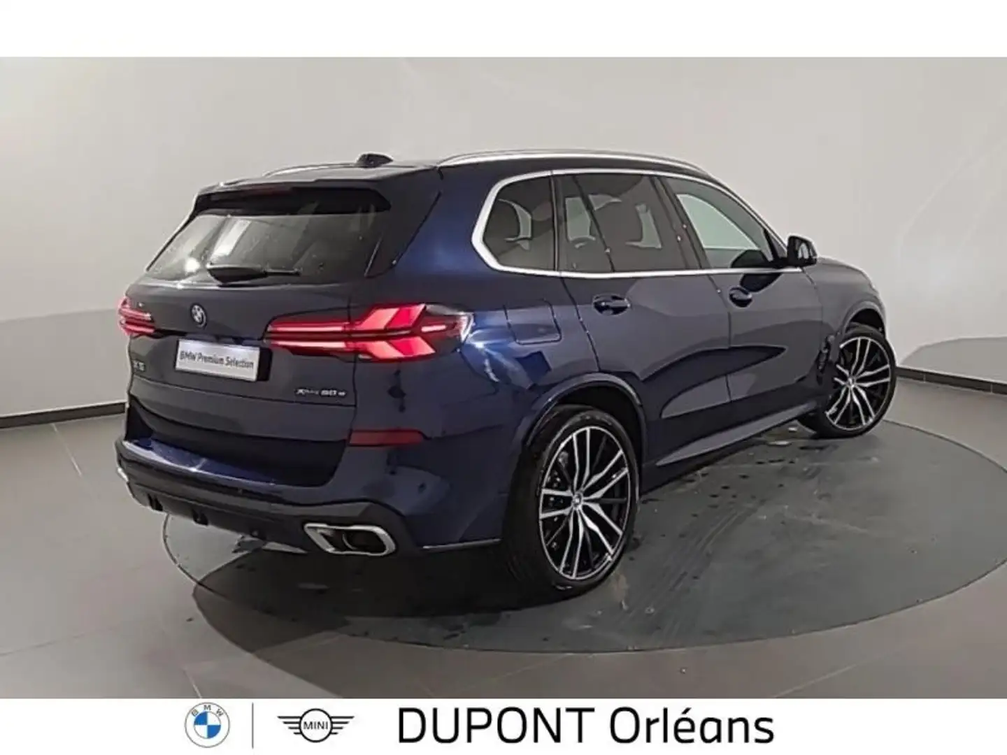 BMW X5 xDrive50e 489ch M Sport Bleu - 2