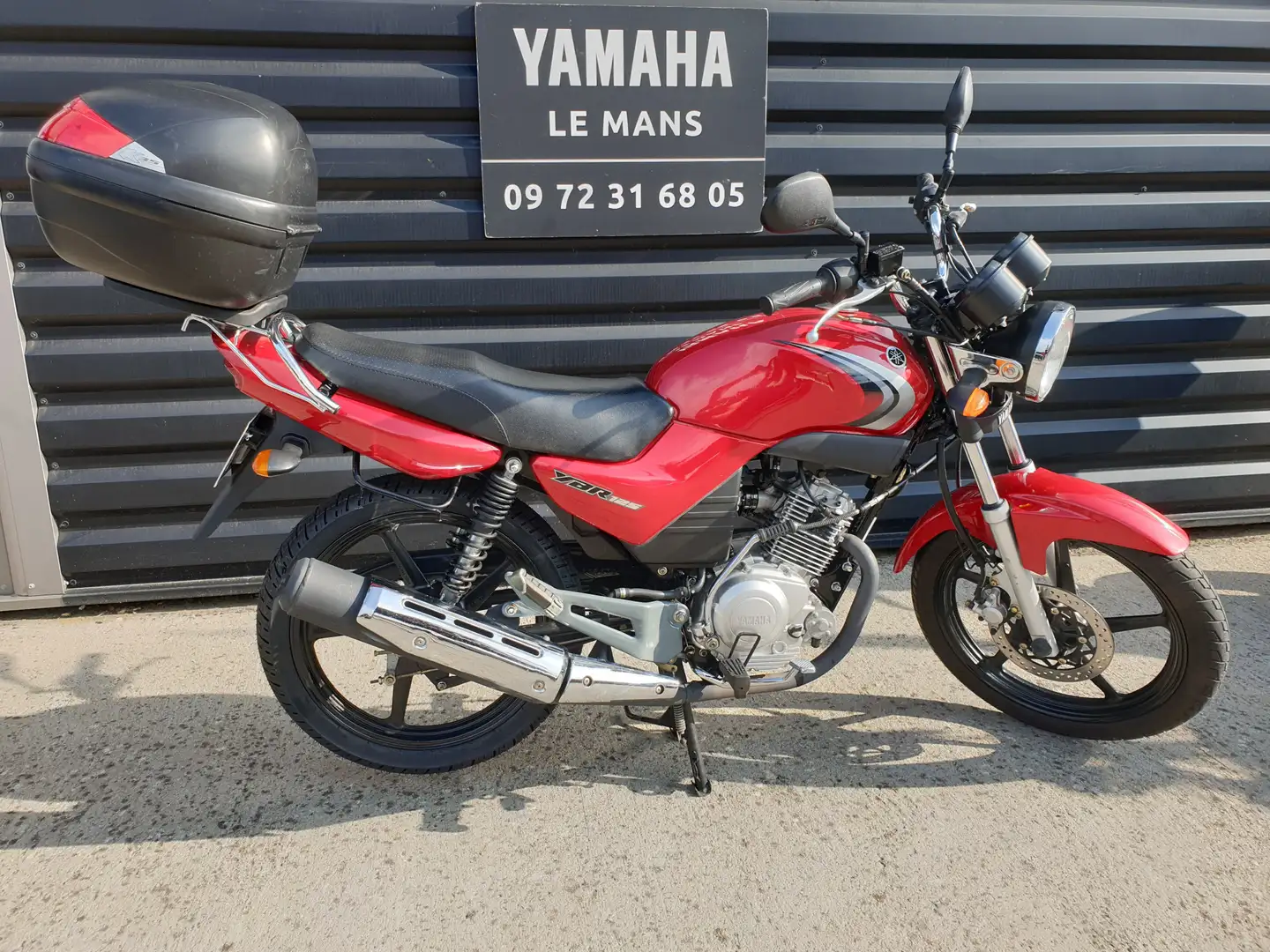 Yamaha YBR 125 Czerwony - 1