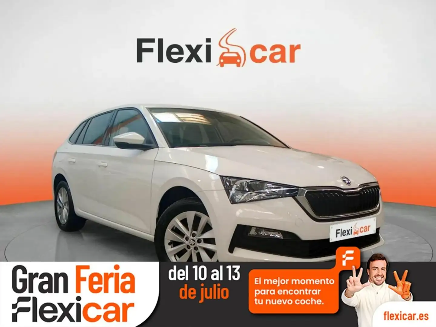 Skoda Scala 1.0 TSI Ambition 85kW Blanc - 1