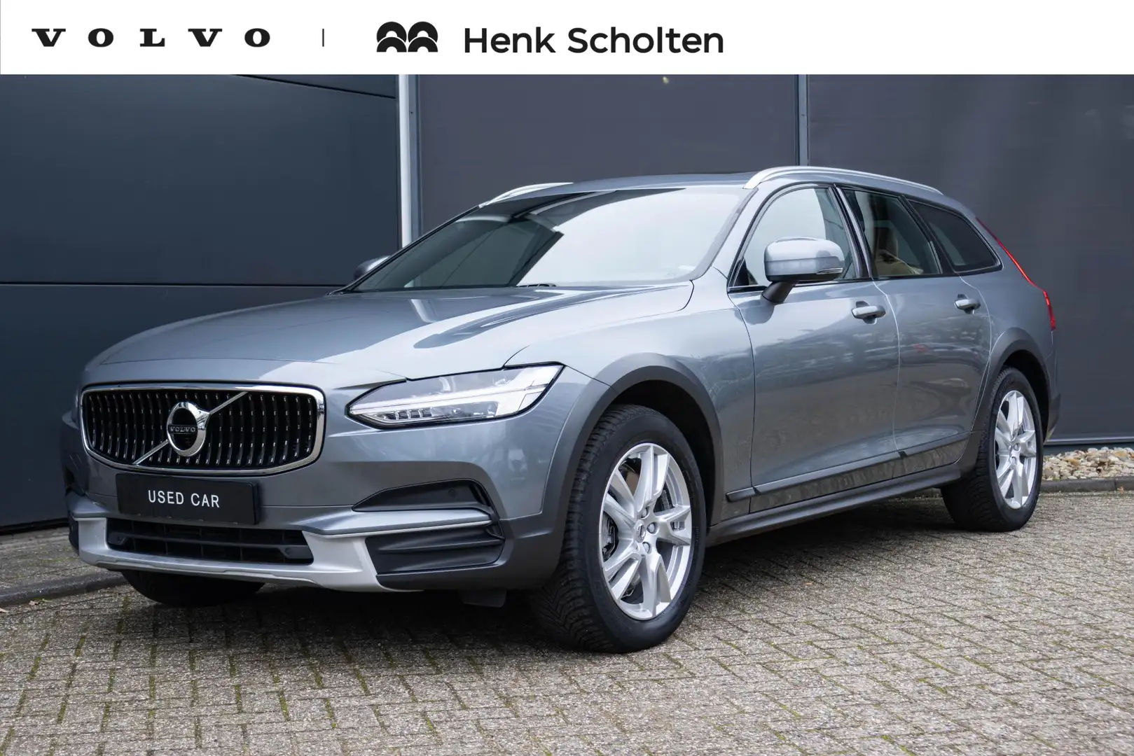 Volvo V90 Cross Country 2.0 T5 AWD Panoramisch schuif-kantel dak | Polesta Gris - 1