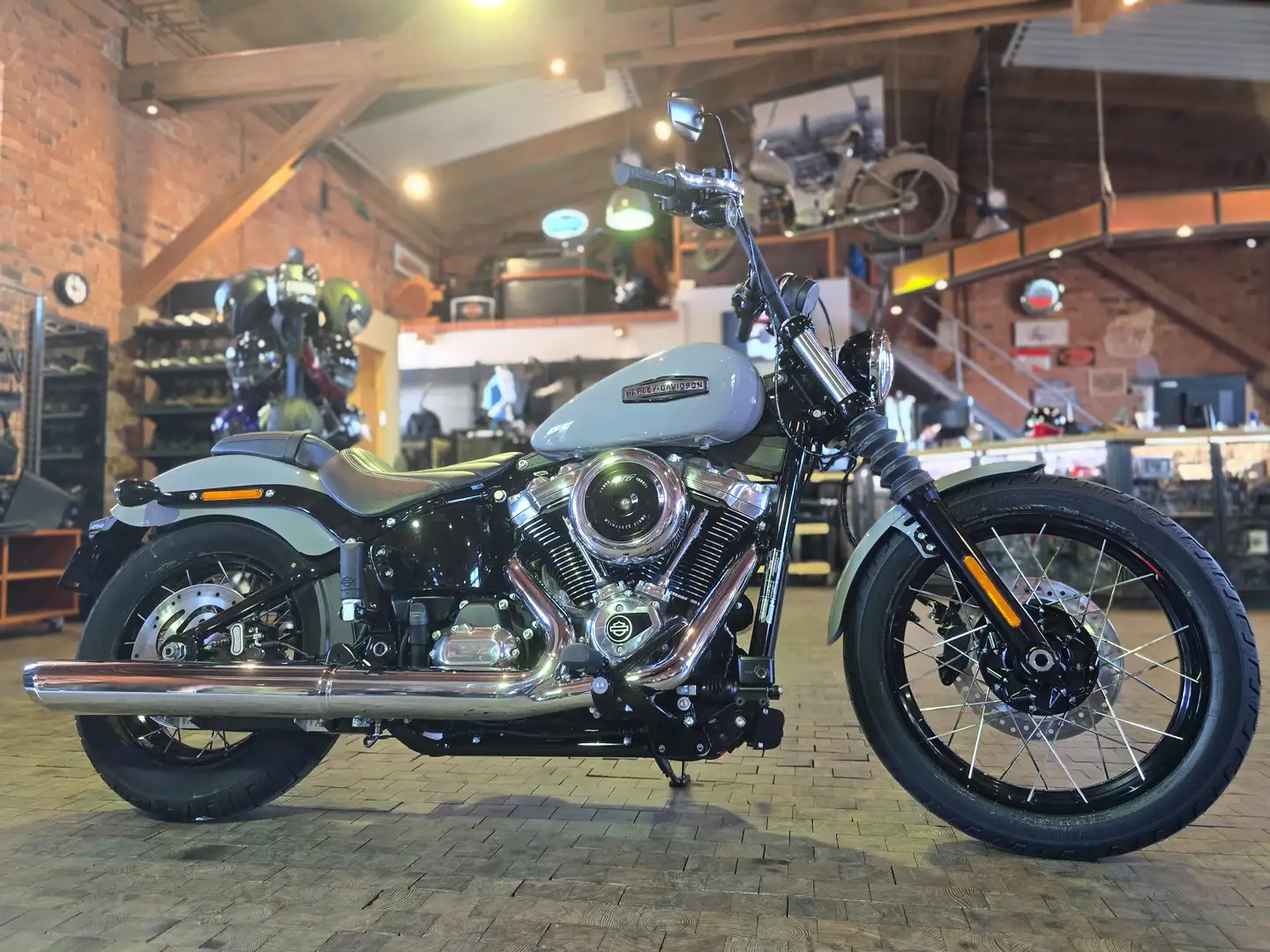 Harley-Davidson Street Bob FXBB Softail Street Bob 117 Grau - 2