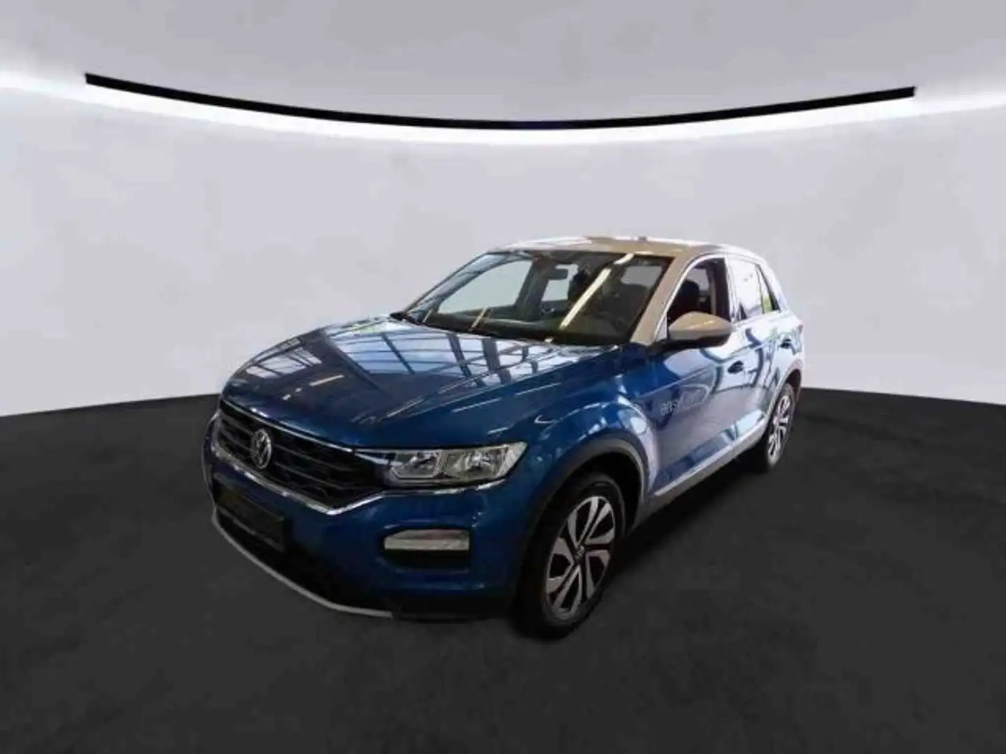 Volkswagen T-Roc 1.0 TSI ACTIVE NAVI+APP+DAB+SHZ+2xPDC+AHK Blau - 2