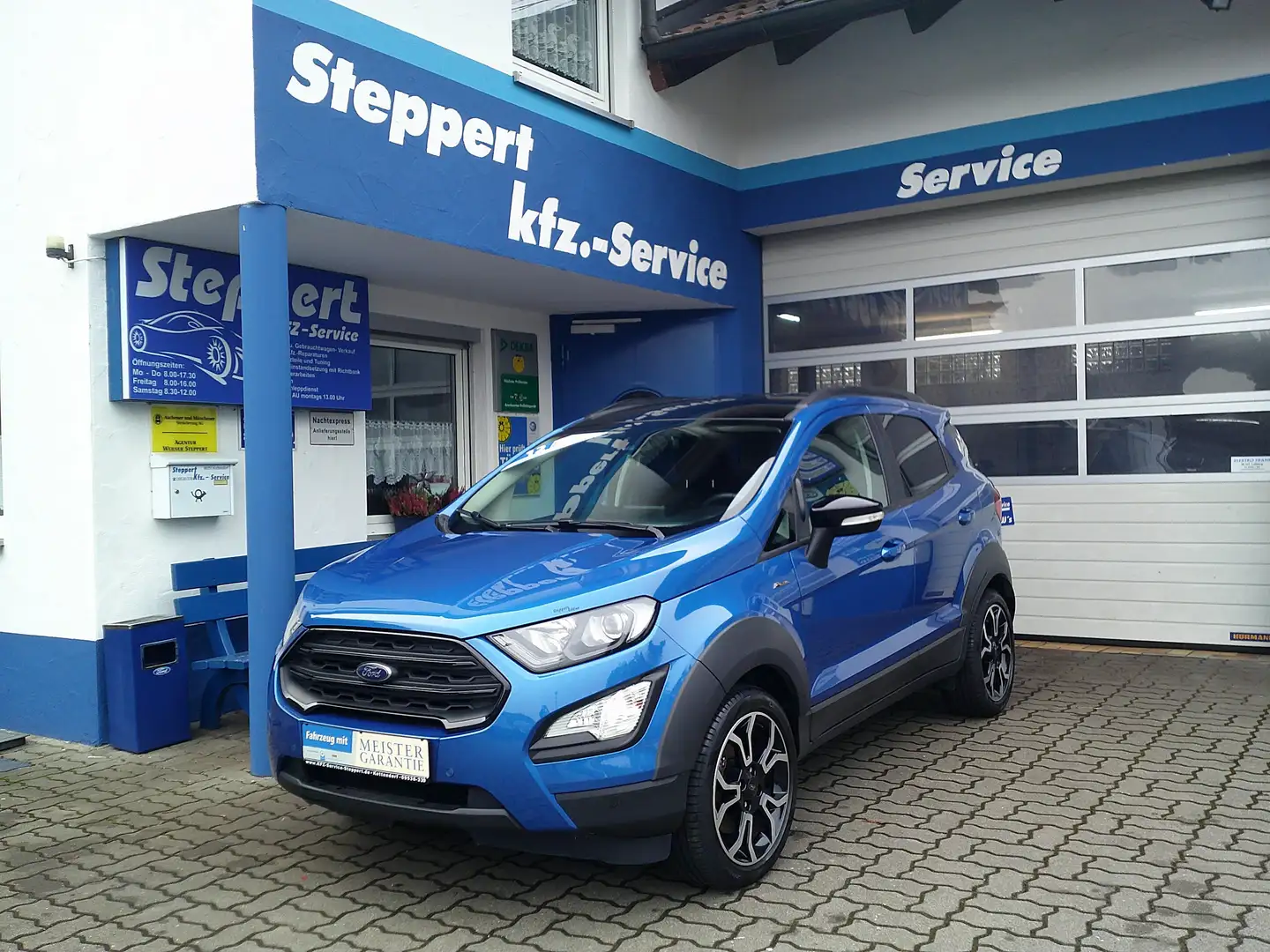 Ford EcoSport 1.0 EcoBoost Active /Kamera,Navi Blau - 1