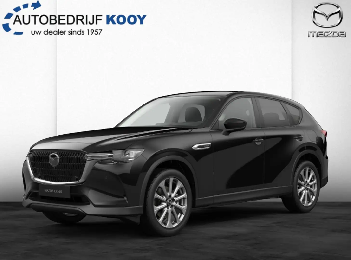 Mazda CX-60 2.5 PHEV Exclusive-line Business Edition Zwart - 1
