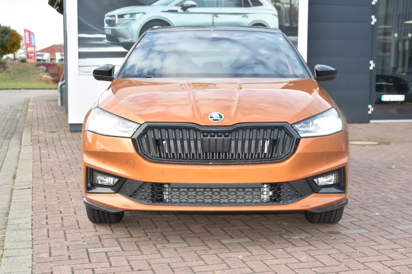 Skoda Fabia 1.5 TSI Monte Carlo*Navi*LED*Rückcam*uvm. Orange - 2