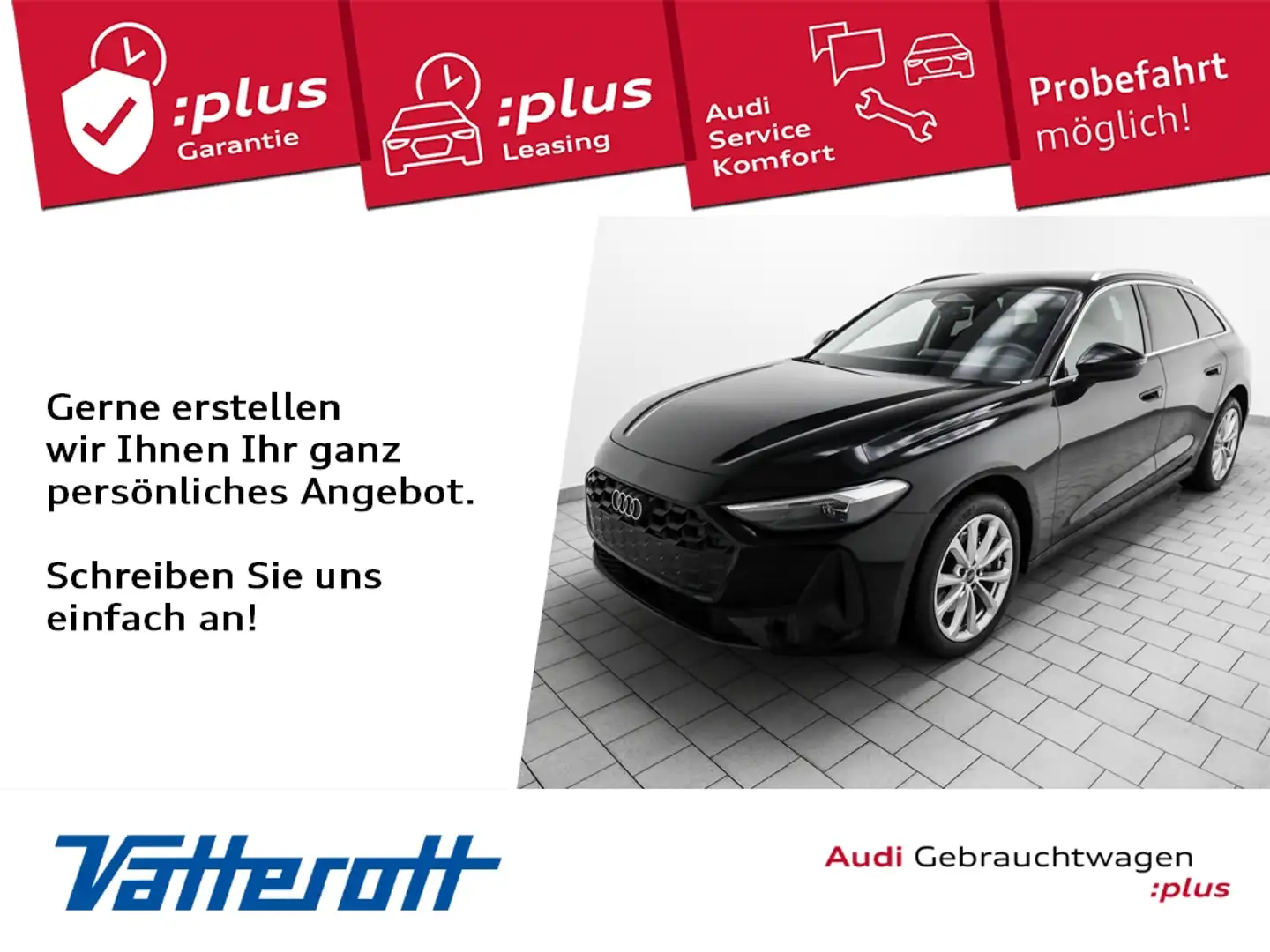 Audi A5 Avant TFSI quattro AHK ACC Navi CarPlay Schwarz - 1