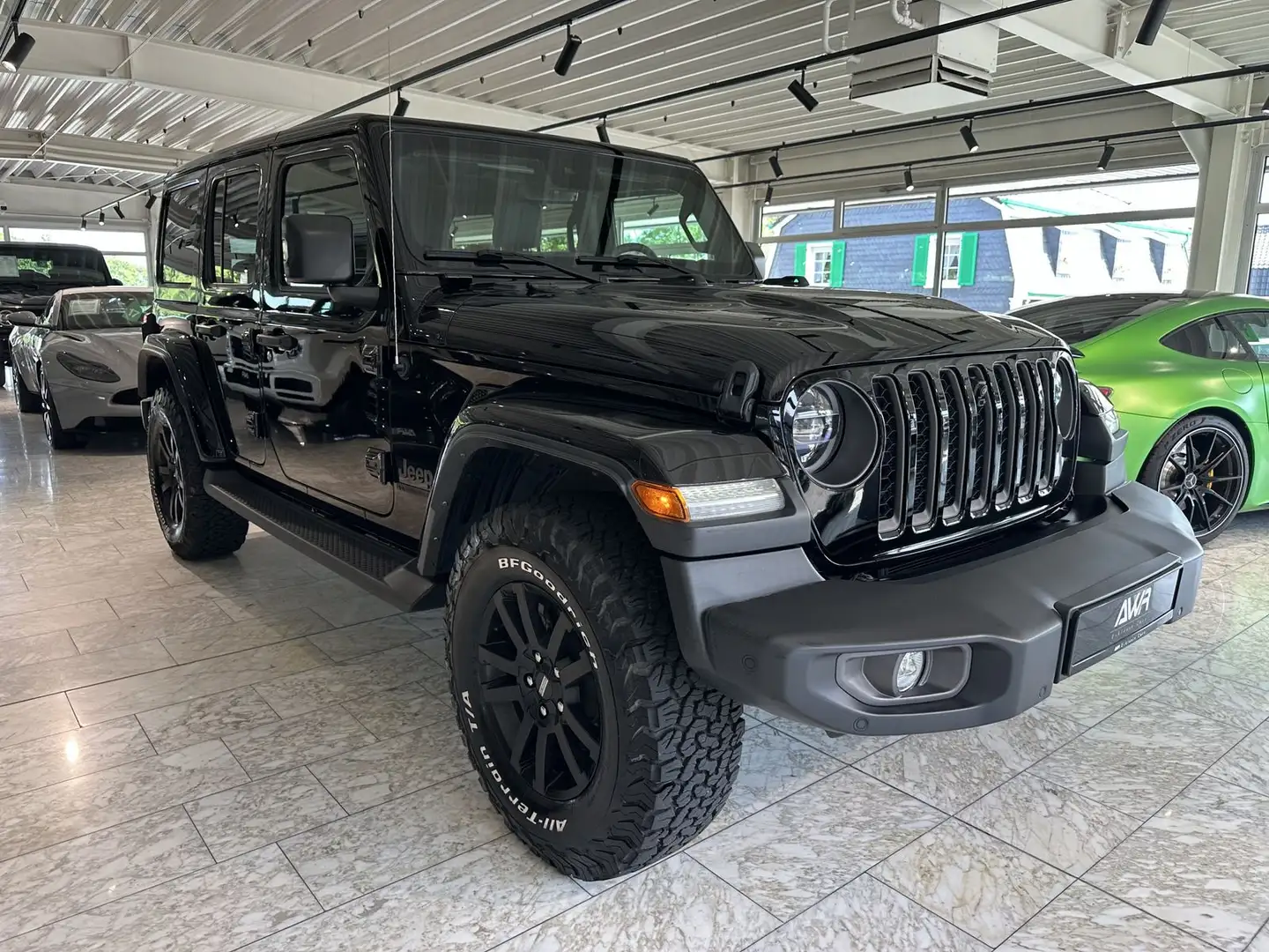 Jeep Wrangler 80th Anniversary HARDTOP*KAMERA*ALPINE* Noir - 2
