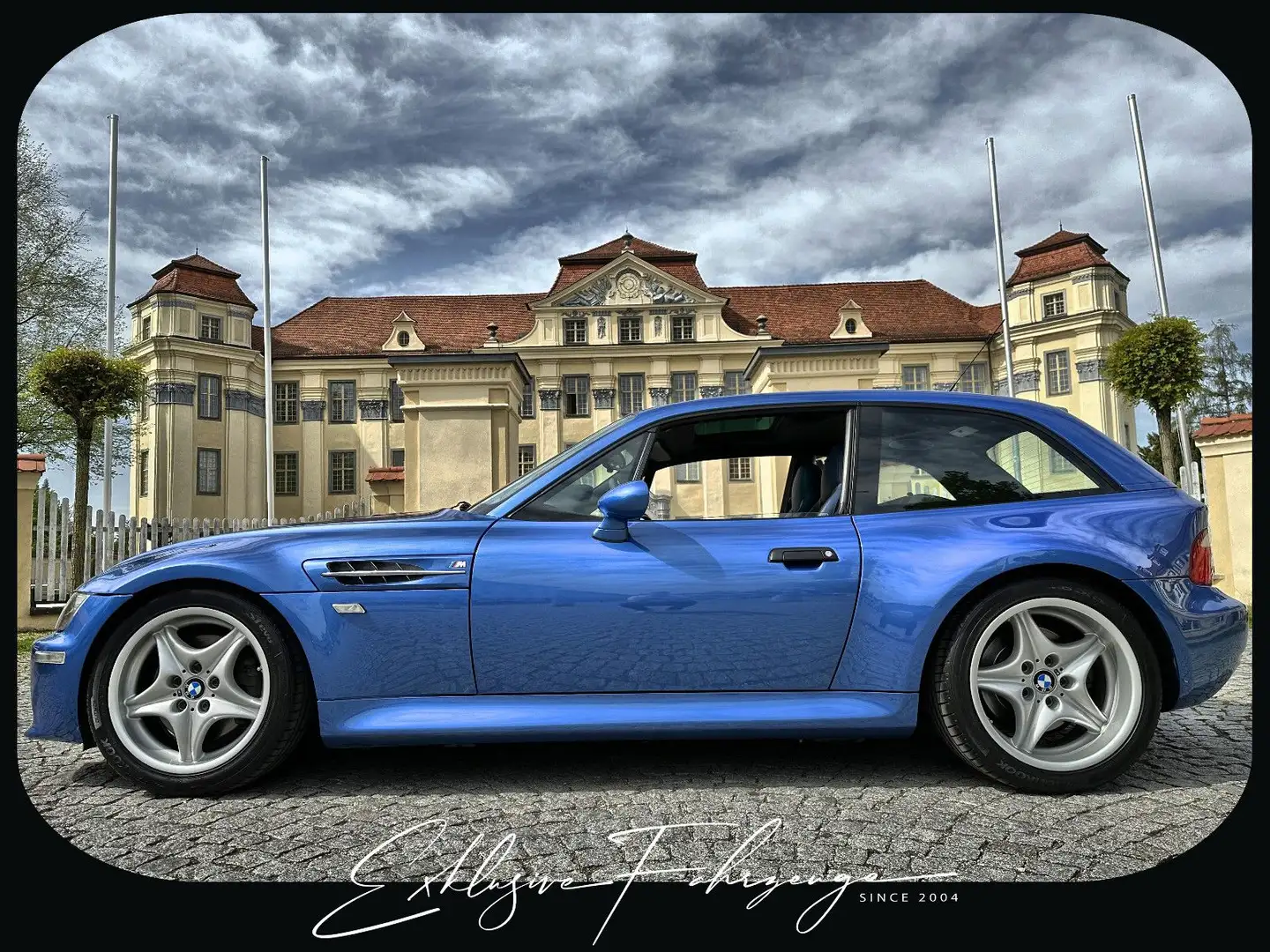 BMW Z3 M 3.2|Coupé|Estorilblau|Panorama|Sammelzustan Modrá - 2