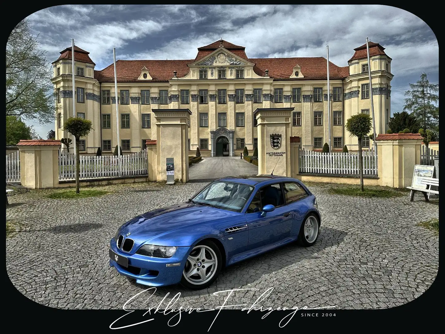 BMW Z3 M 3.2|Coupé|Estorilblau|Panorama|Sammelzustan Kék - 1
