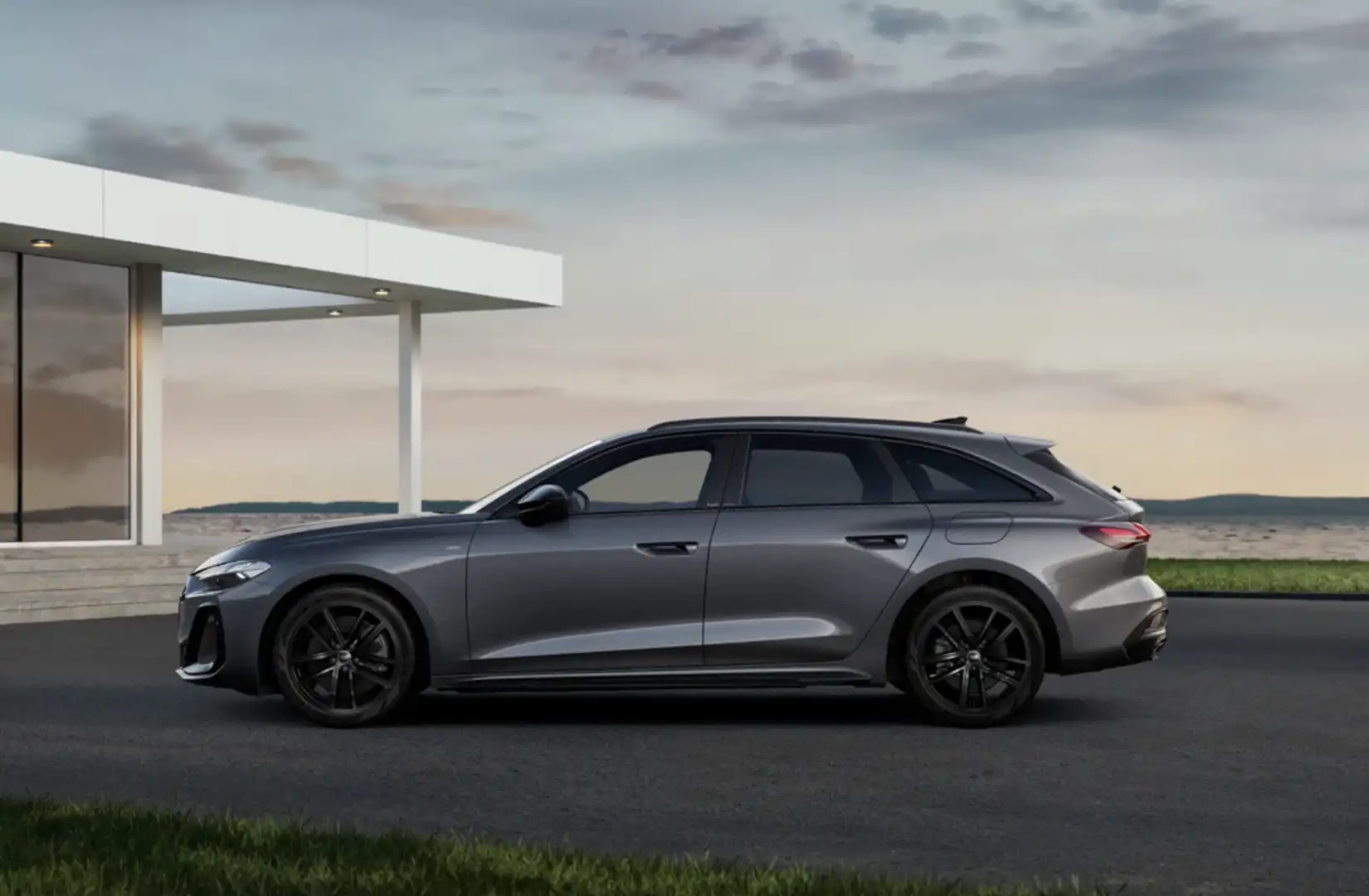 Audi A5 Avant e-hybrid Black line quattro S tronic 220kW Gris - 2