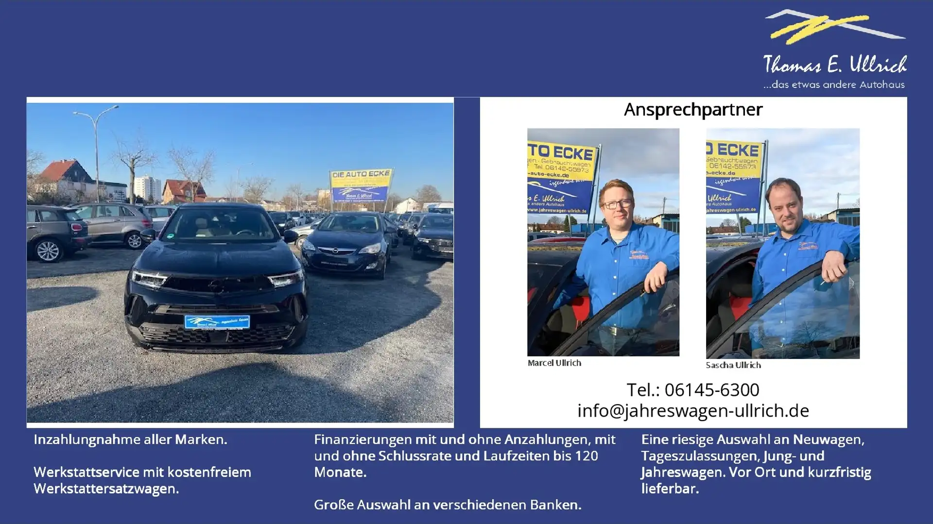 Opel Mokka 1.2 Turbo Elegnace 100kW// Navi, KlimaAT, RFK, All Schwarz - 1