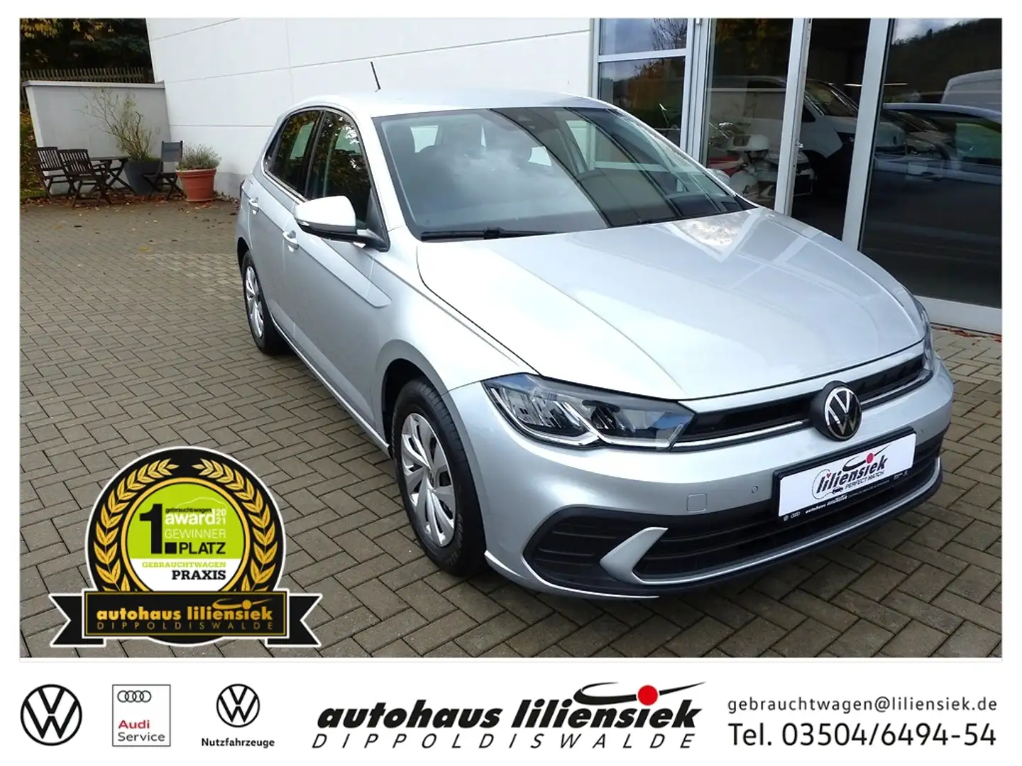 Volkswagen Polo 1.0 Life * Zilver - 1