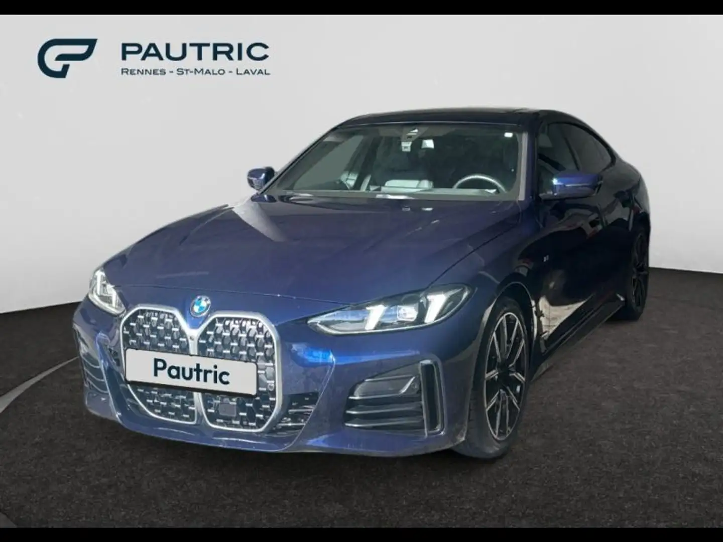 BMW 420 420dA xDrive 190ch M Sport Bleu - 1