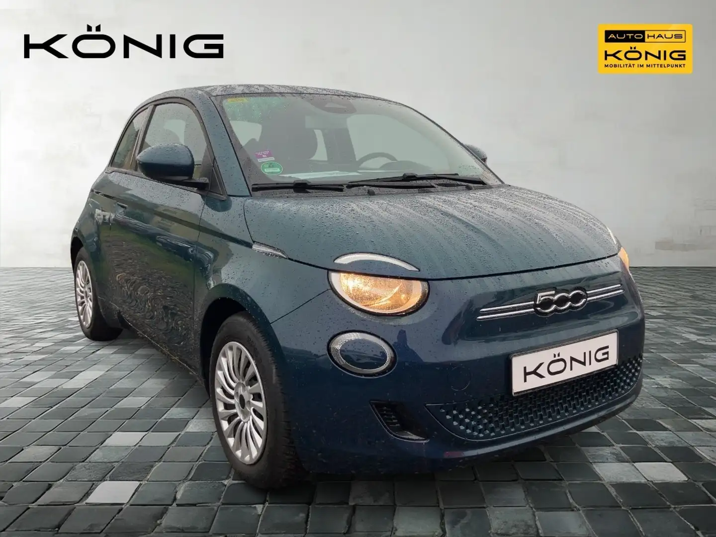 Fiat 500e MY23 118PS 42kWh KLIMA*CARPLAY*TEMPOMAT*DAB Grün - 2