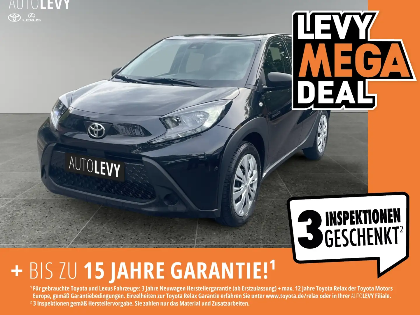 Toyota Aygo X 1.0 *KLIMA* Noir - 1