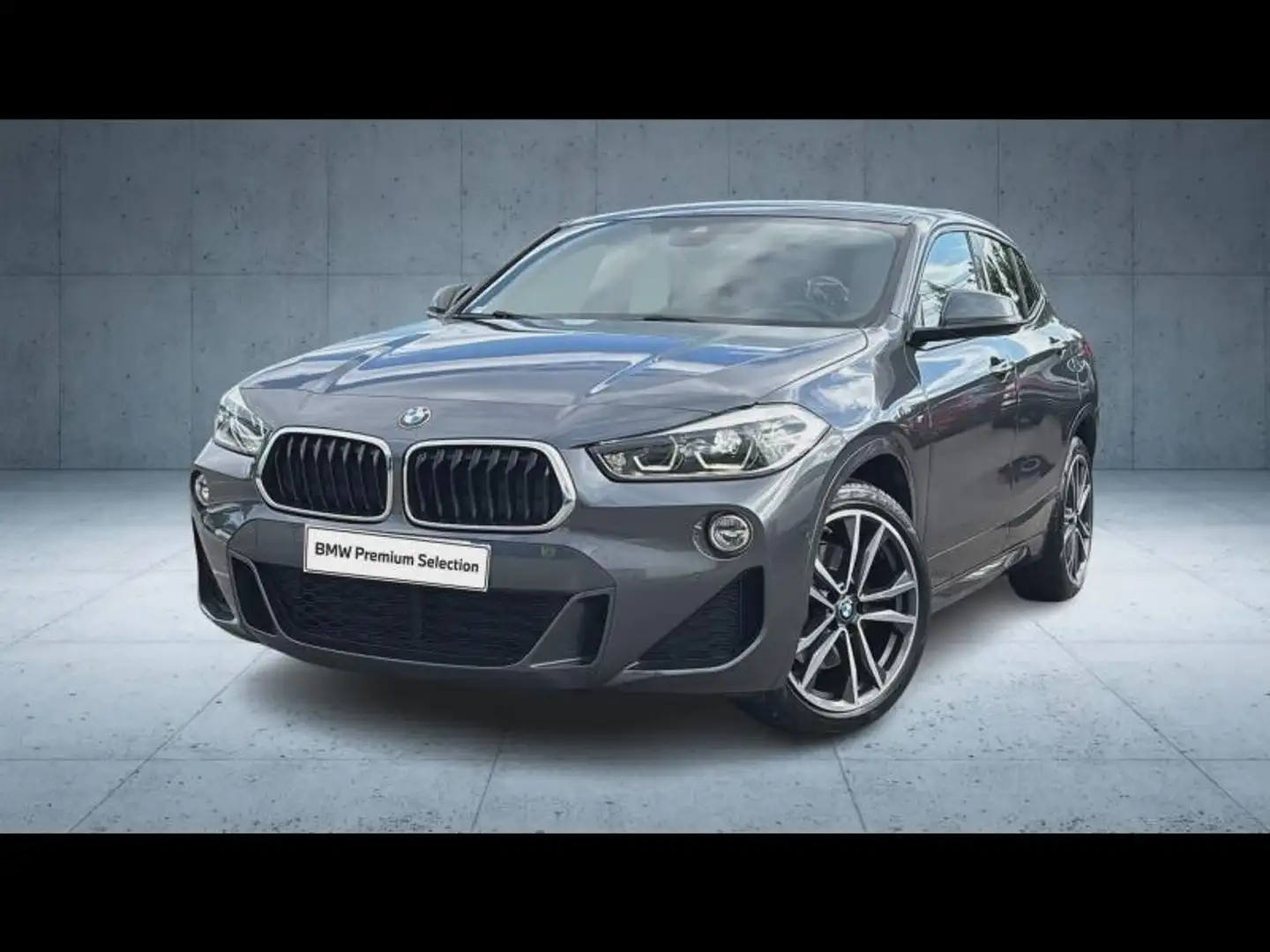 BMW X2 xDrive20dA 190ch M Sport Euro6d-T Gris - 1
