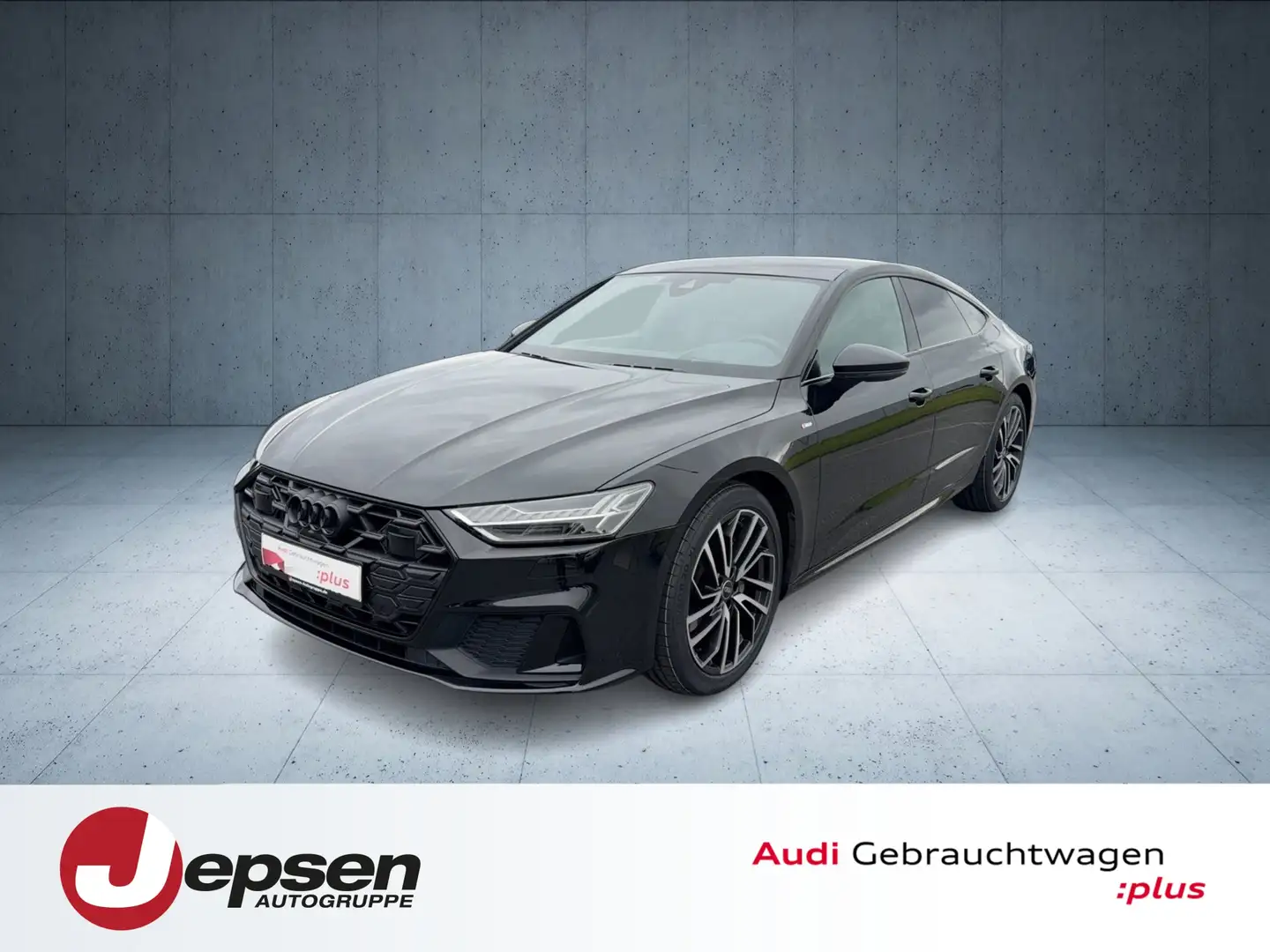 Audi A7 Sportback 50 TDI qu tiptr Matrix HUD AHK Pano Schwarz - 1
