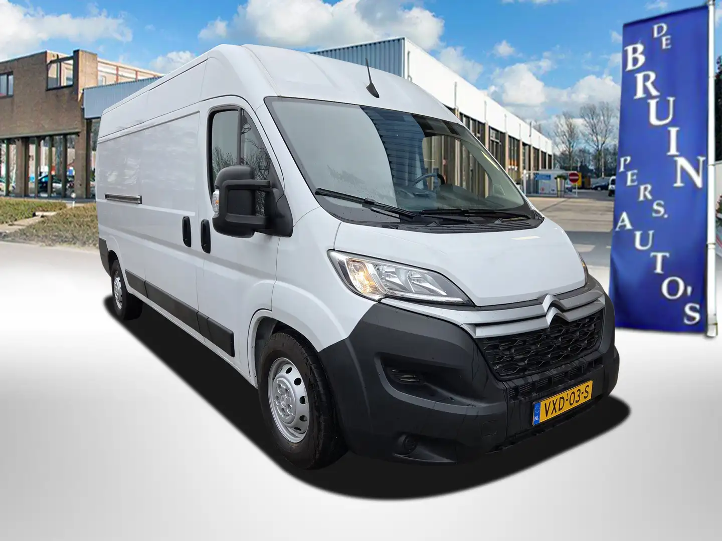 Renault Master = Citroen E-Jumper L3H2 ALS NIEUW SLECHTS 475 KM 7 Weiß - 1