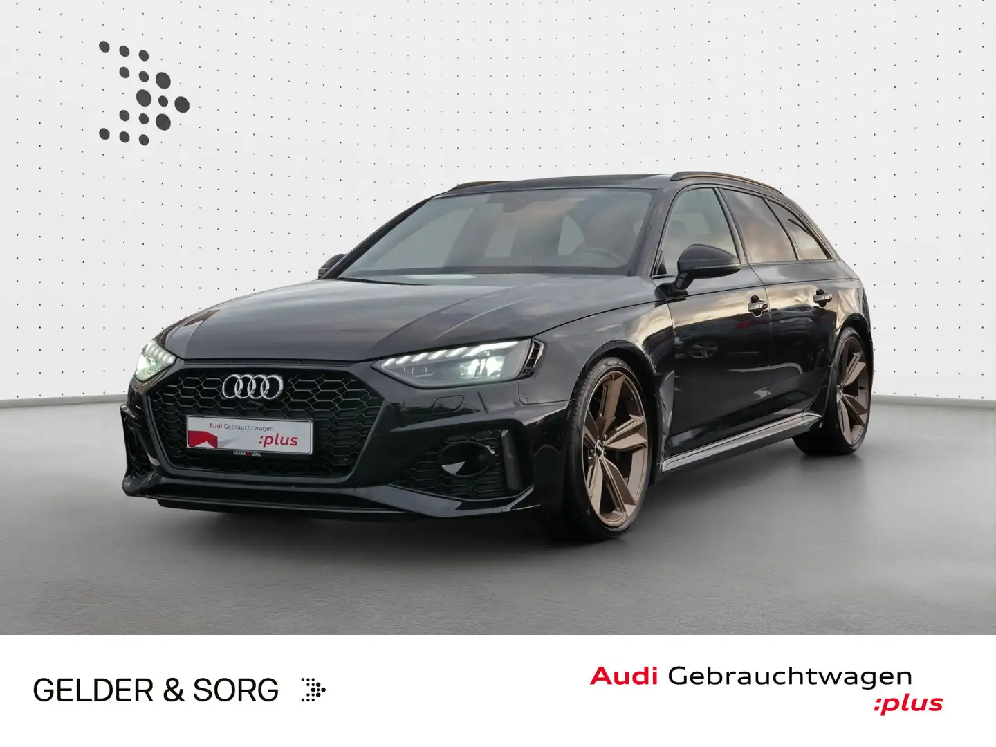 Audi RS4 quattro Matrix*Massage*RFK*HuD*Massag Schwarz - 1