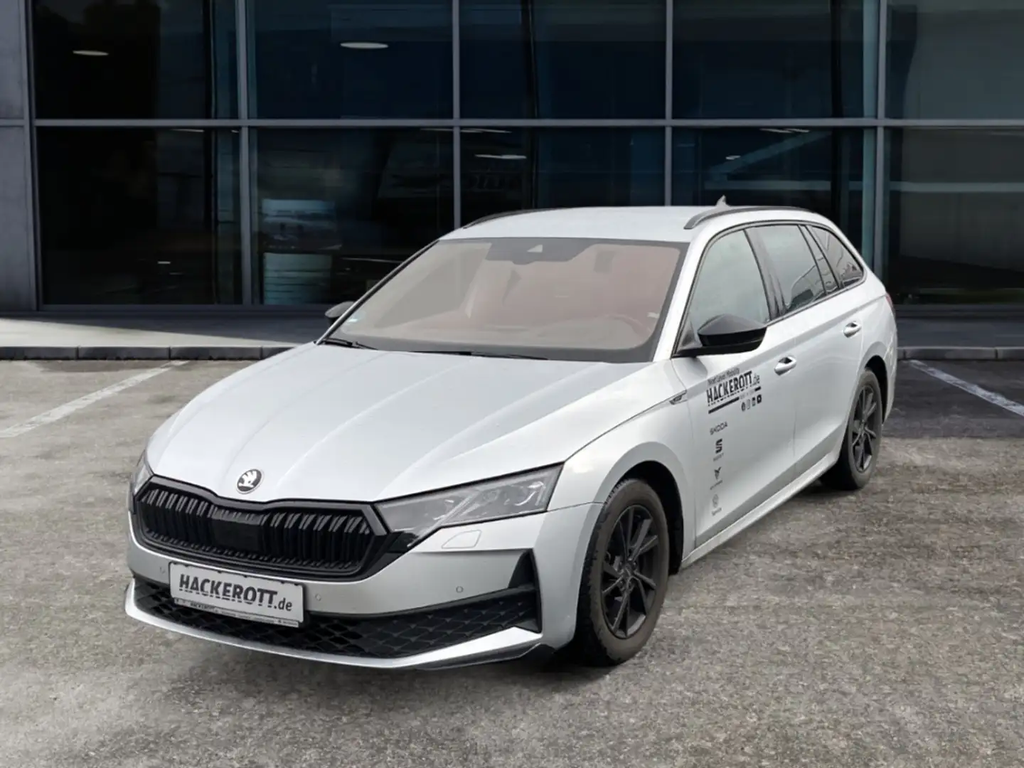 Skoda Octavia C. Sportline 2.0 TDI DSG HeadUp bhz.WSS AHK Silber - 1