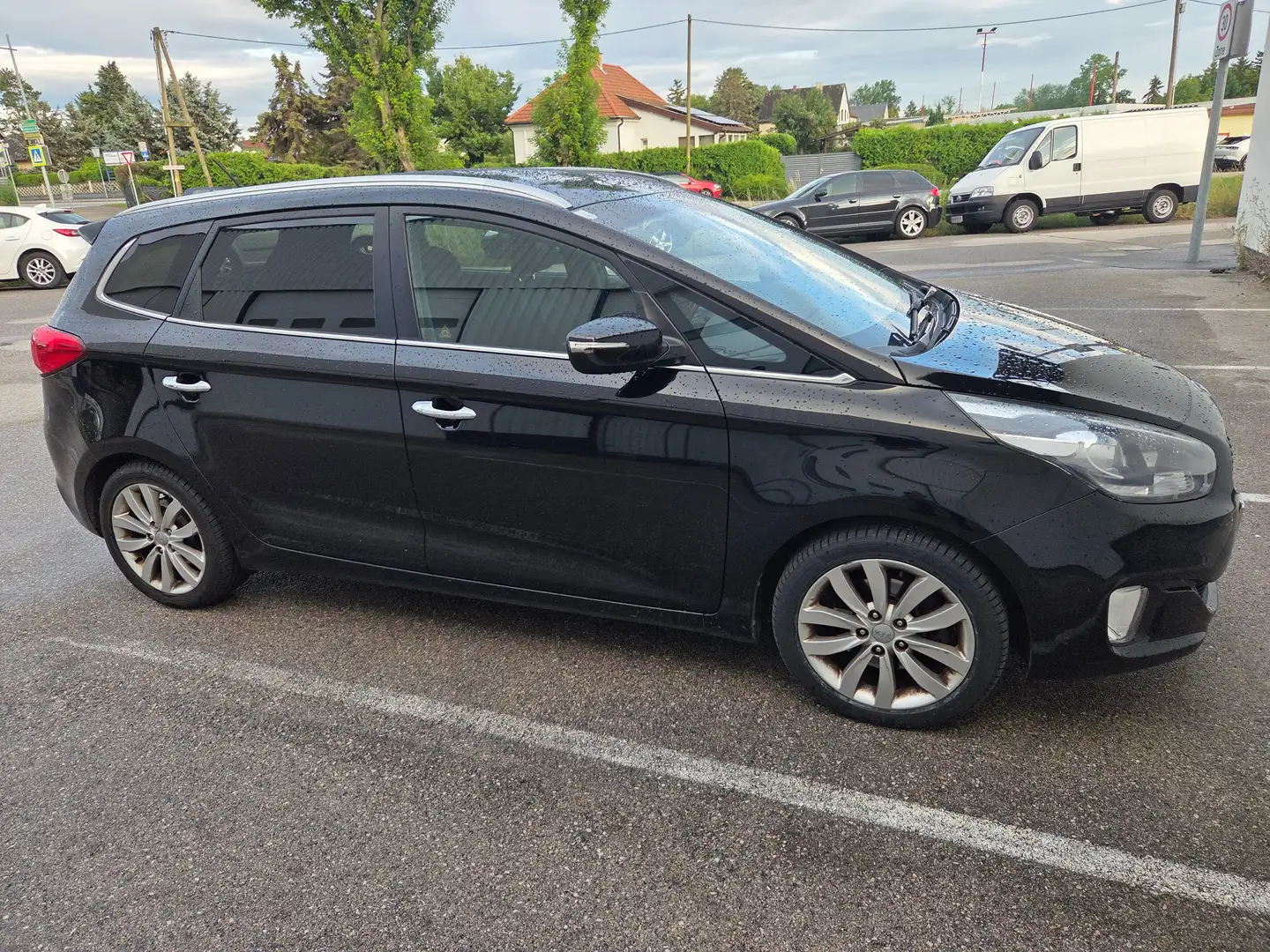 Kia Carens Carens 1,7 CRDi ISG Silber Silber Чёрный - 2