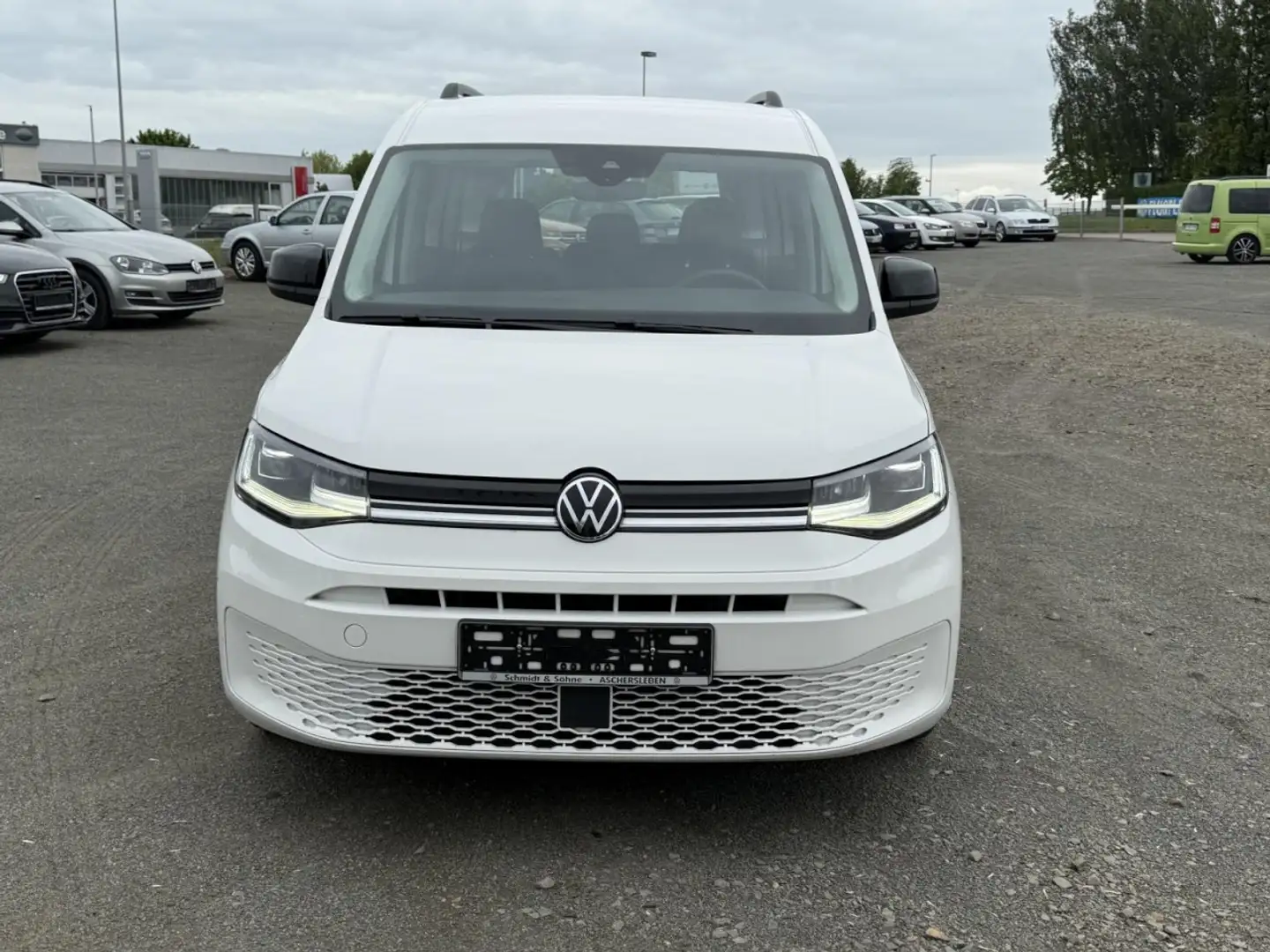 Volkswagen Caddy Maxi 2.0 TDI 7-Sitzer NUR AN AUTOHÄNDLER Klima Weiß - 2