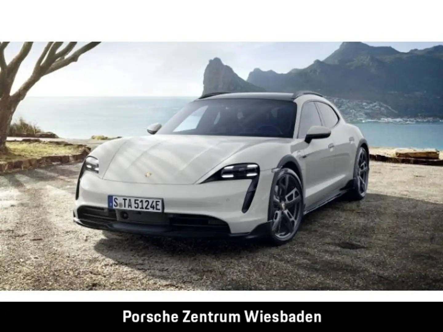 Porsche Taycan 4 Cross Turismo Weiß - 1