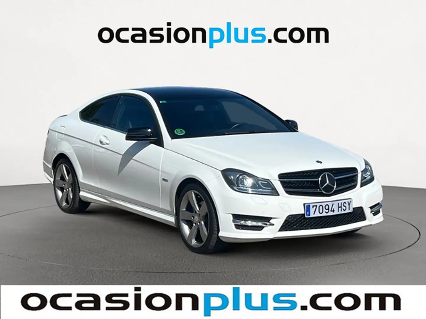 Mercedes-Benz C 180 Coupé BE Blanco - 2