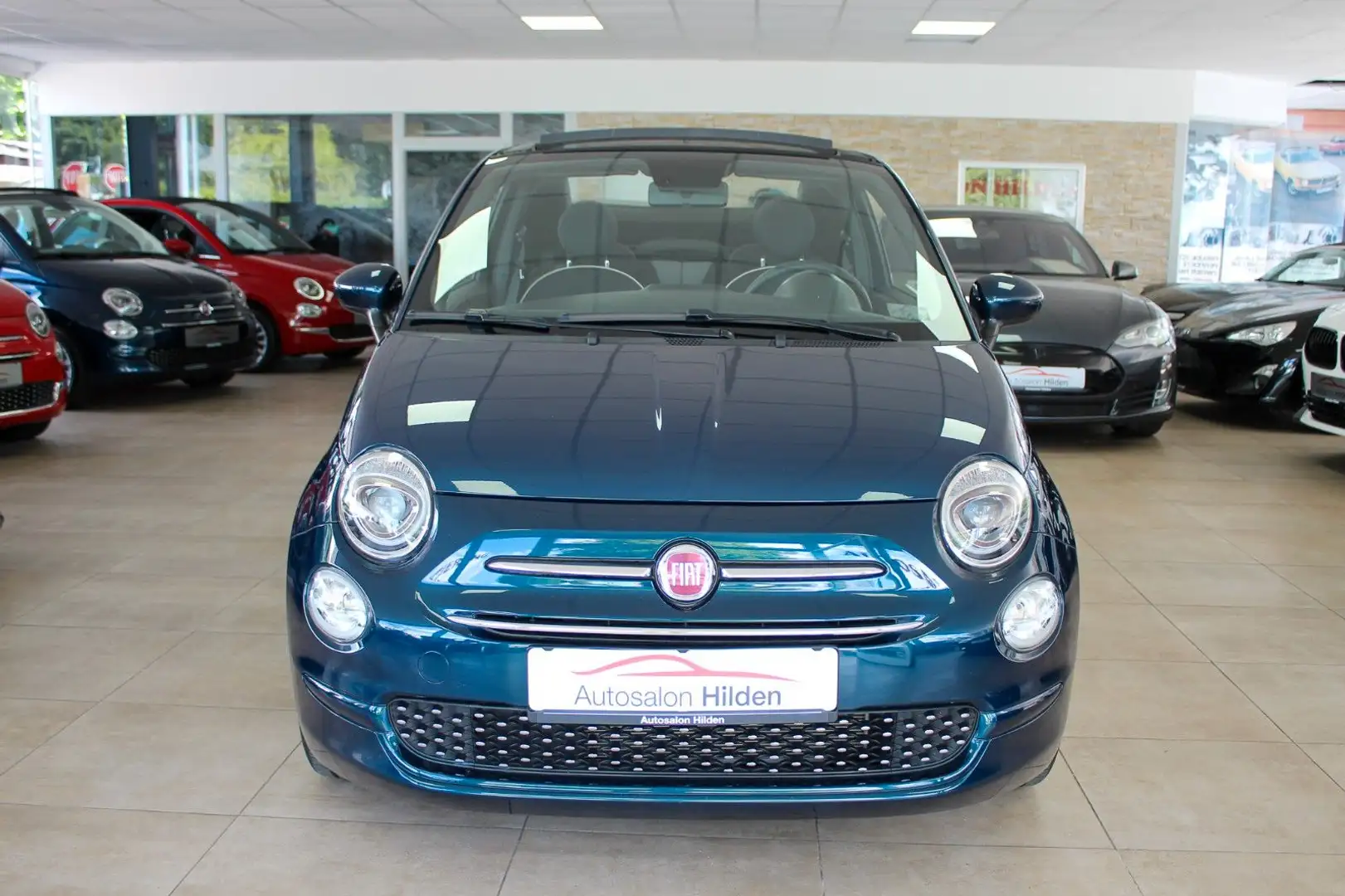 Fiat 500C 1.0 Lounge PDC Klima CarPlay 1.Hand Top! Blau - 2