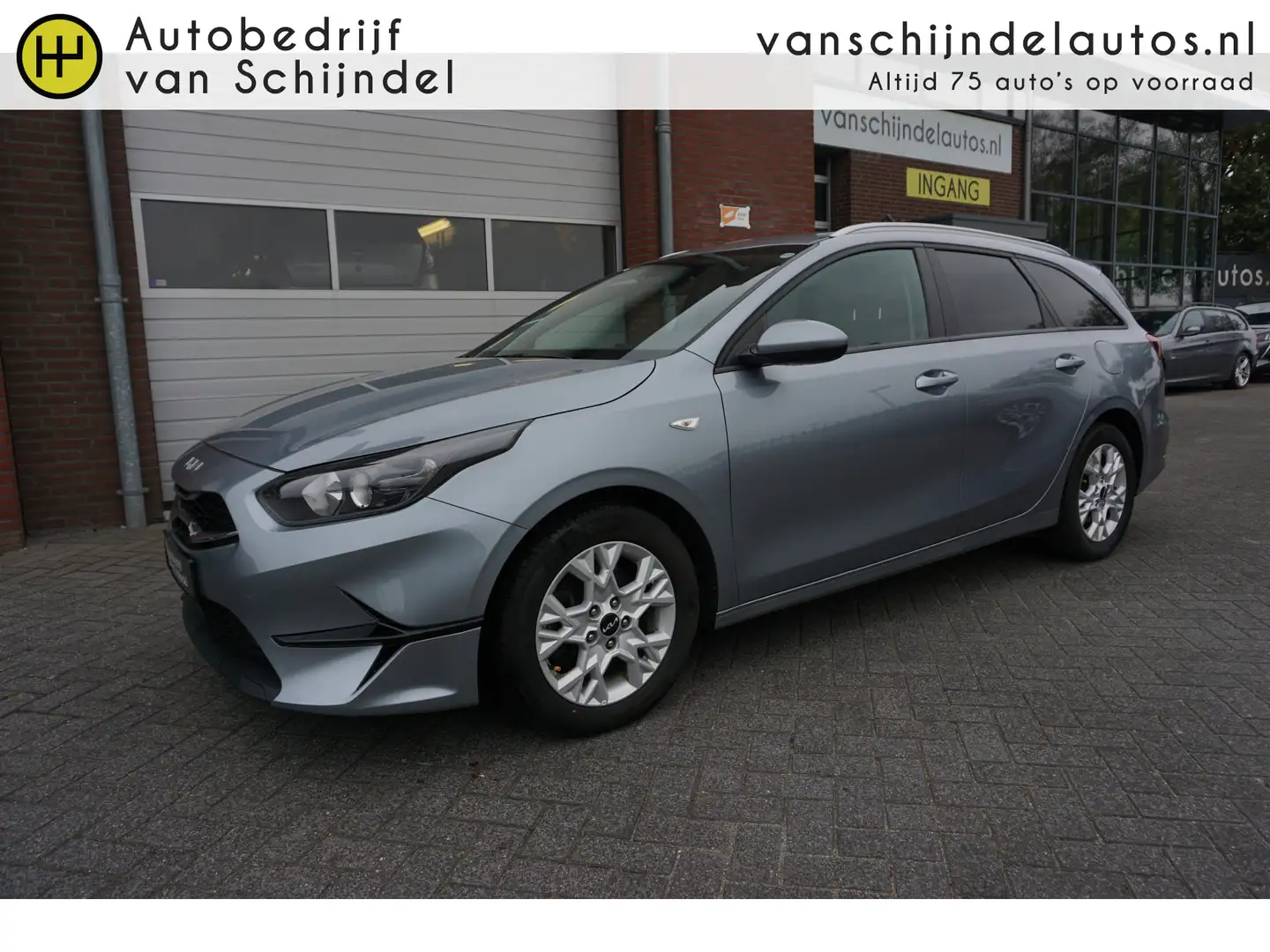 Kia Ceed SW / cee'd SW Sportswagon 1.0 T-GDi DYNAMICLINE VOLLEDIG DEALER Grijs - 1