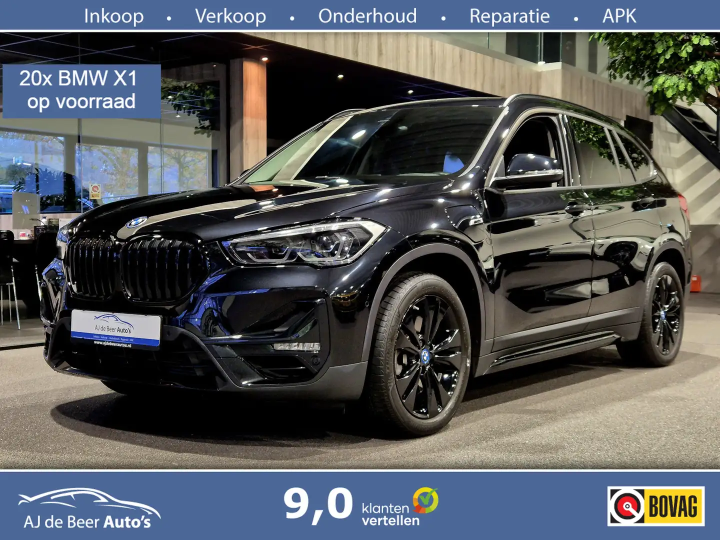 BMW X1 xDrive25e High Executive Sportline | Black edition Zwart - 1