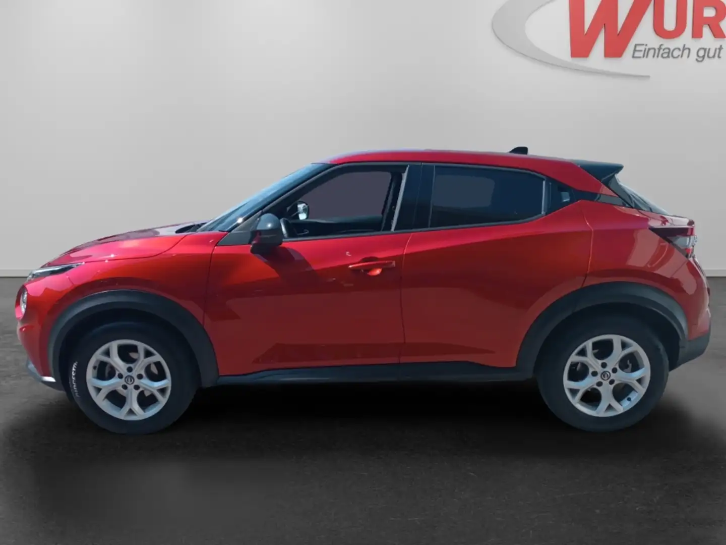 Nissan Juke N-Connecta 1.0 DIG-T ACC LED I-Key Sitzheizung Nav Rot - 2