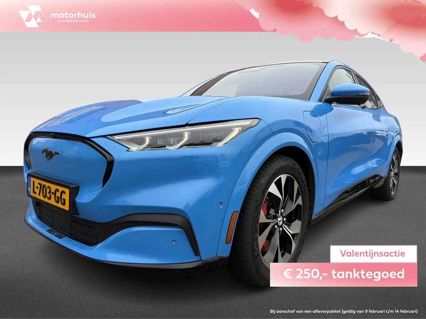 Ford Mustang Mach-E 98kWh 94% SOH | AWD | FIRST EDITION | GRABBER BLUE Bleu - 1