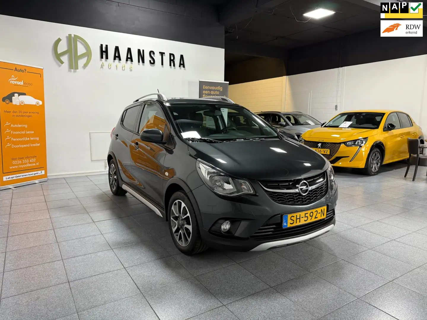 Opel Karl 1.0 Rocks Online Edition Apple-Carplay NL Auto! NA Gris - 1