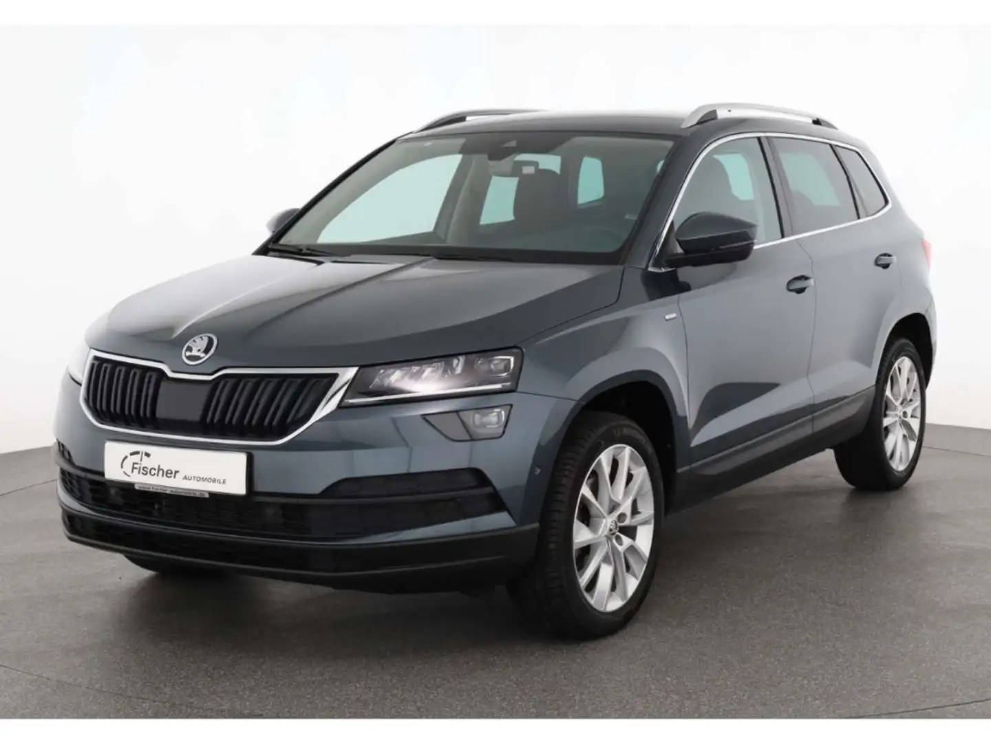 Skoda Karoq 1.5 TSI Ambition Clever DSG AHK/LED/NAV Grigio - 2