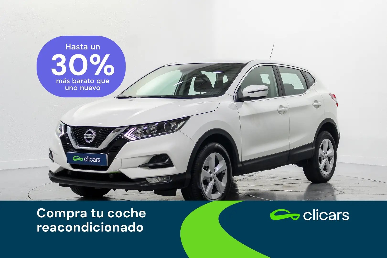 Nissan Qashqai 1.5dCi Acenta 4x2 85kW Blanco - 1
