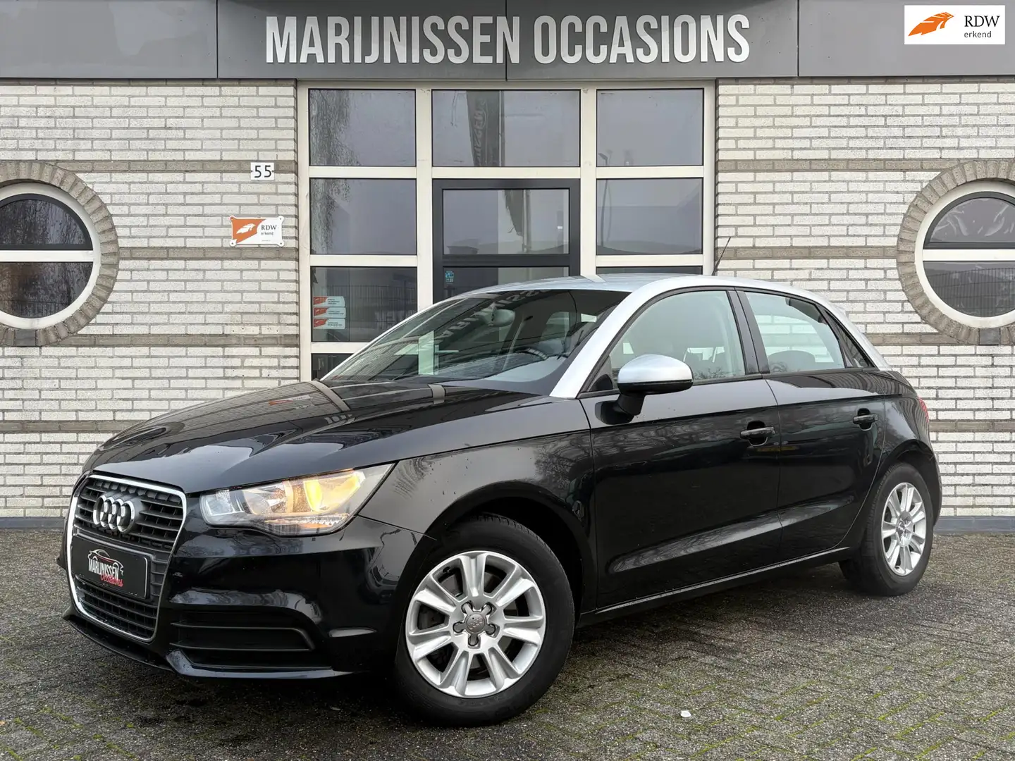 Audi A1 Sportback 1.4 TFSI Ambition Pro Line |Navi,Cruise, Schwarz - 1