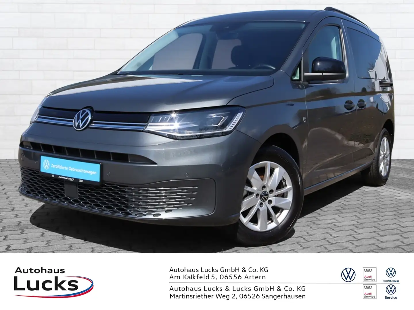 Volkswagen Caddy Life 2.0 TDI 6-Gang LED Kamera Navi Grau - 1