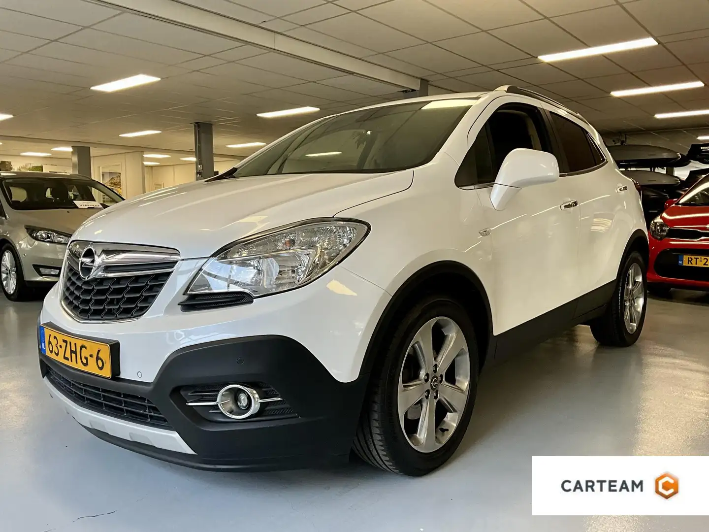 Opel Mokka 1.4 T Cosmo 4x4 ** RIJKLAARPRIJS ** Weiß - 1
