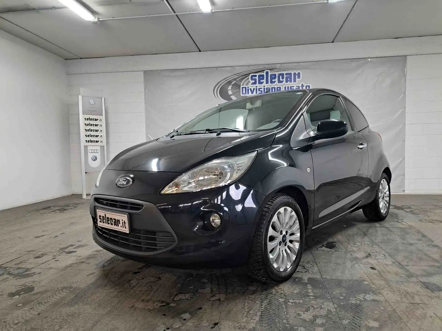 Ford Ka/Ka+ Ka II 3p 2009 Ka 1.2 Titanium + c/esp 69cv E6 Bleu - 1