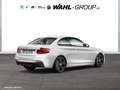 BMW 220 d COUPÉ M SPORT AUT LEDER NAVI PROF LED GRA  PDC A Weiß - thumbnail 2