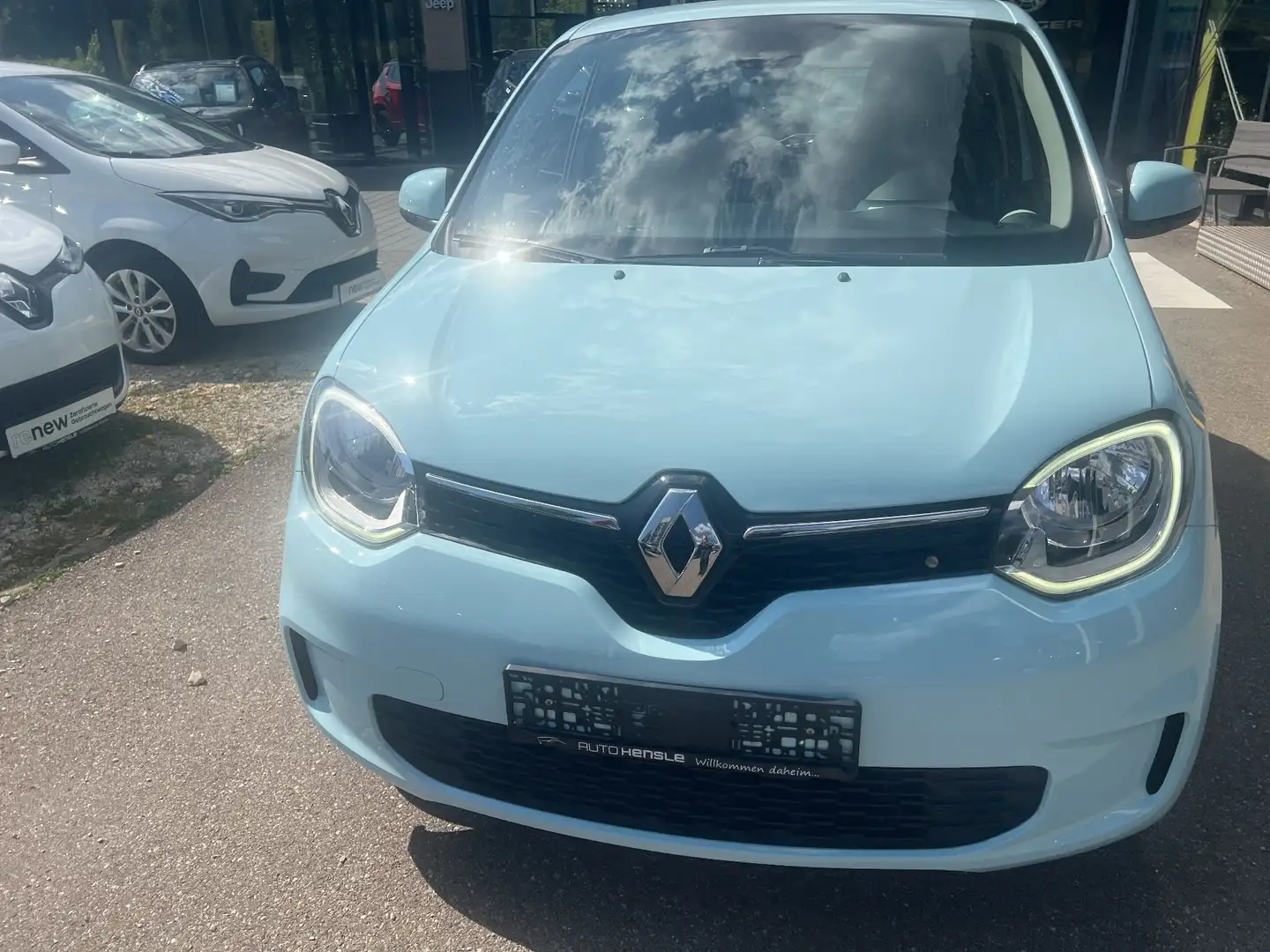 Renault Twingo Zen Electric 8-Fach Bereift Blau - 2