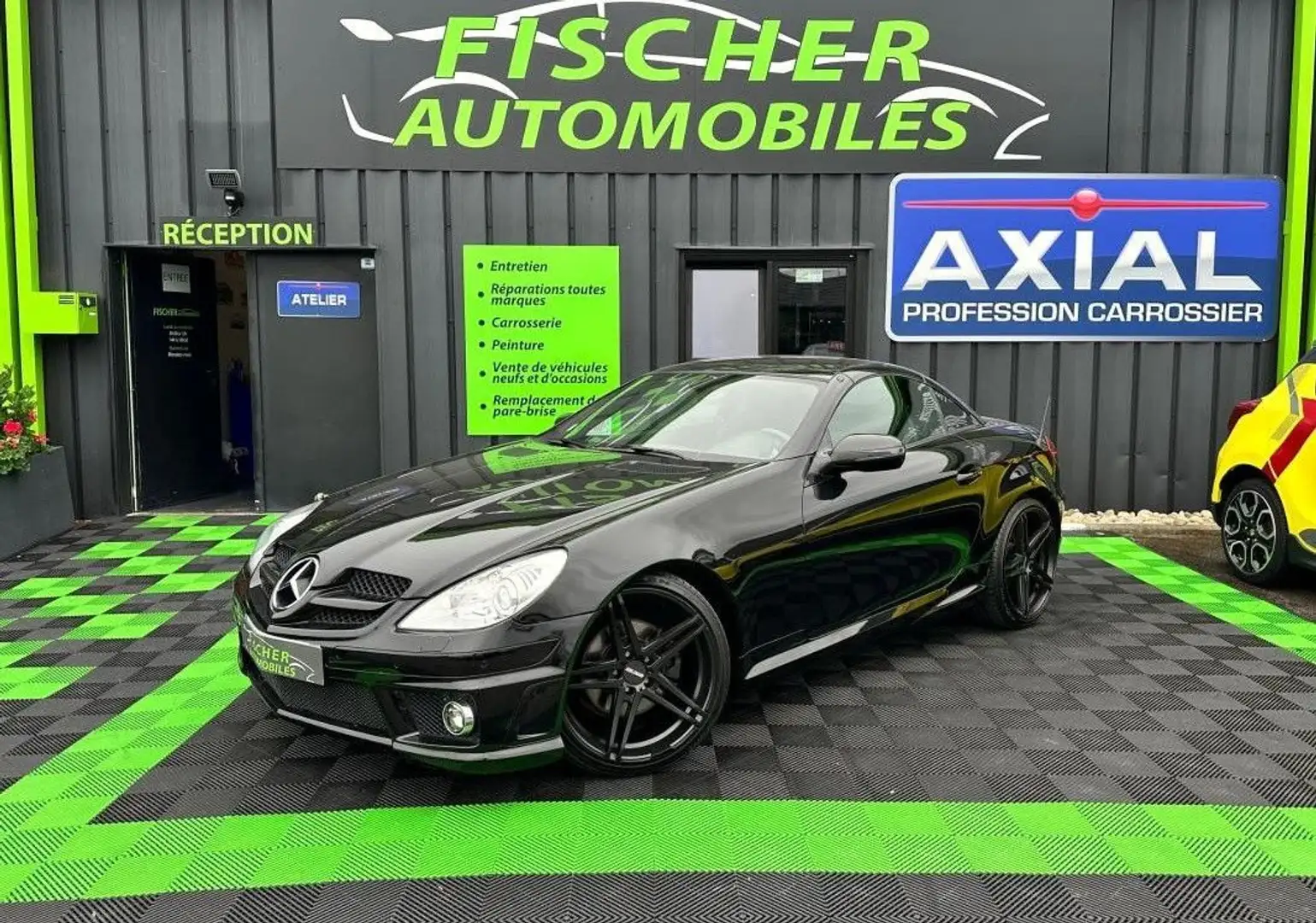 Mercedes-Benz SLK Classe Mercedes 200 K 184 CH PACK AMG Schwarz - 1