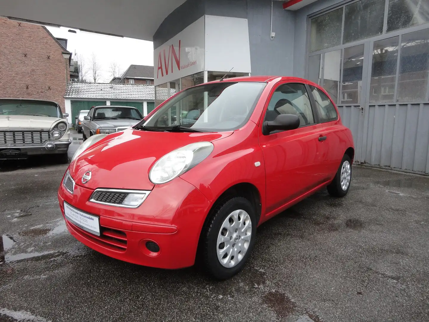 Nissan Micra Visia 1,2 48 KW EFH ABS Servo S.gepflegt Rot - 2